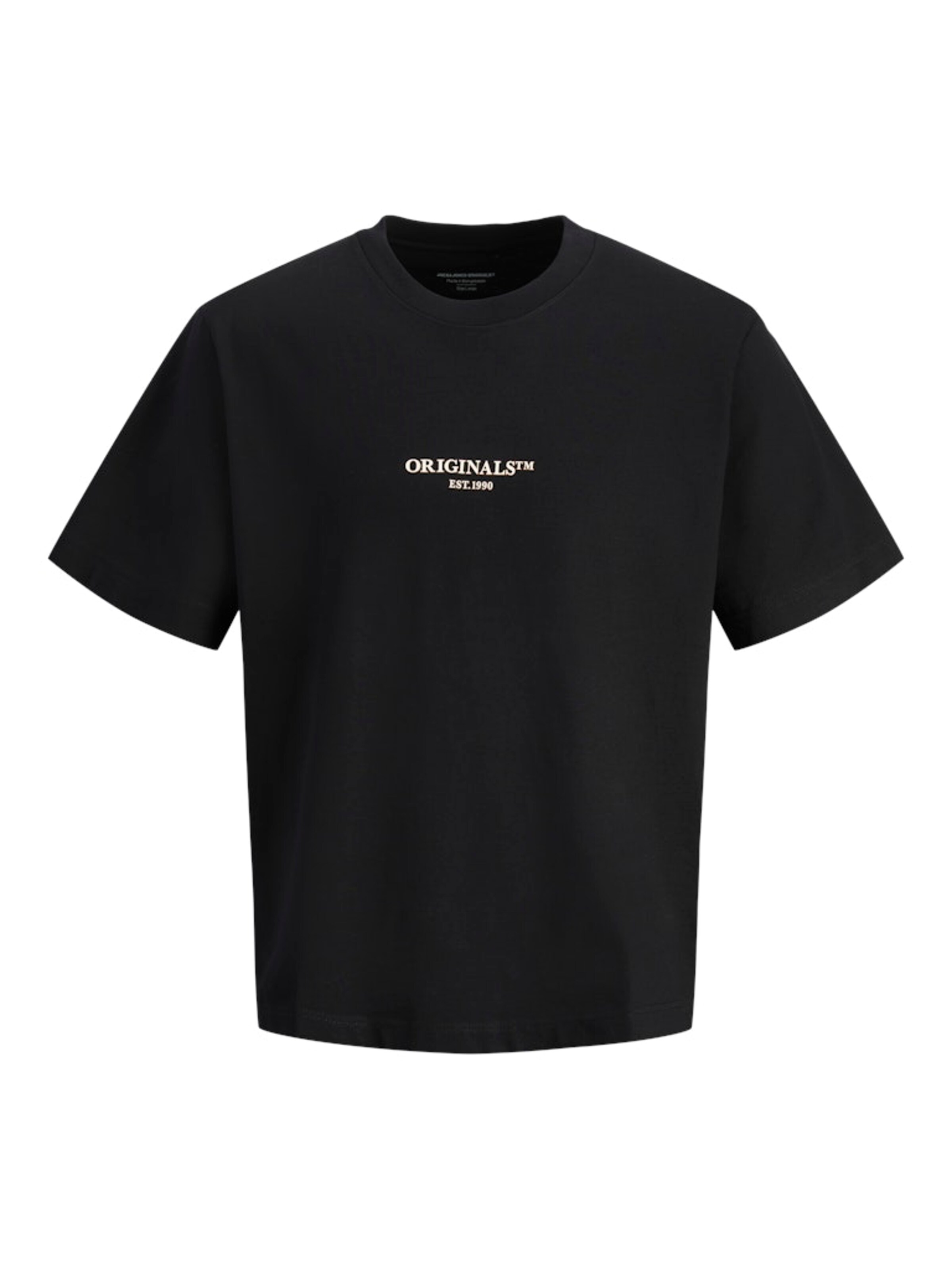 JACK & JONES Tričko 'JORISlington' - Čierna: predná strana