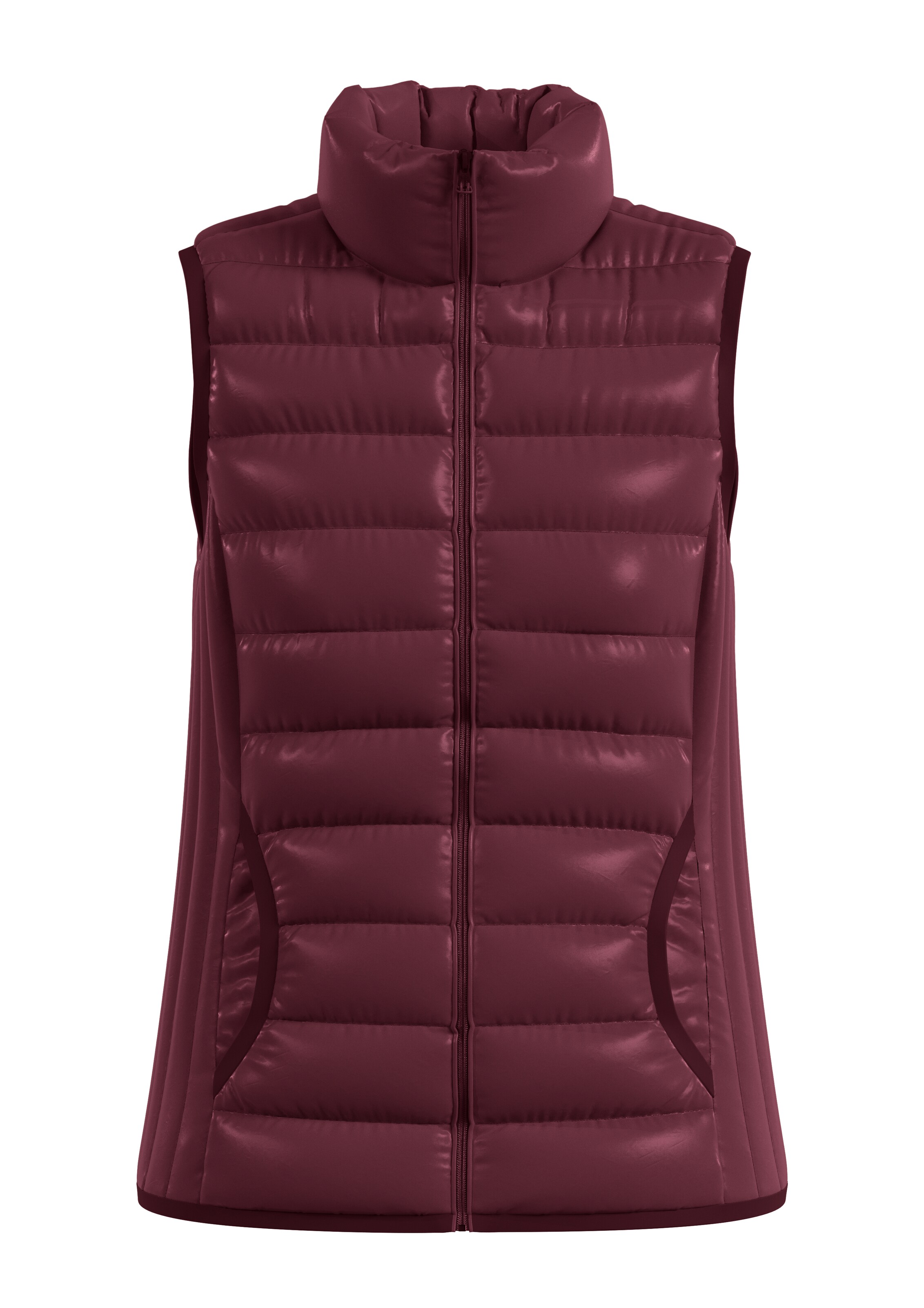 QS Weste in Rot: Vorderseite
