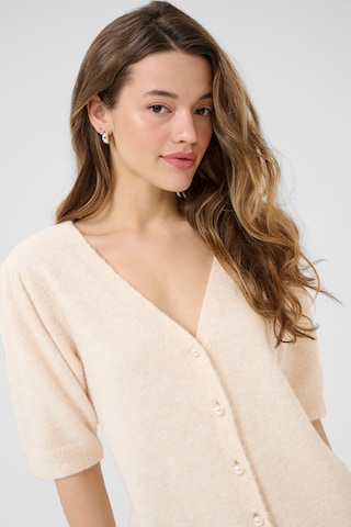 Kaffe Gebreid vest 'Marina' in Beige