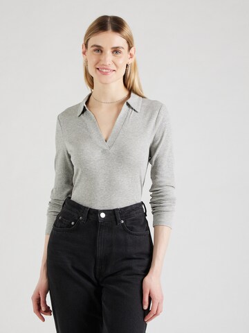 s.Oliver Poloshirt in Grau: Vorderseite