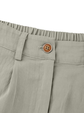 LapaPlus - Pierna ancha Pantalón en verde