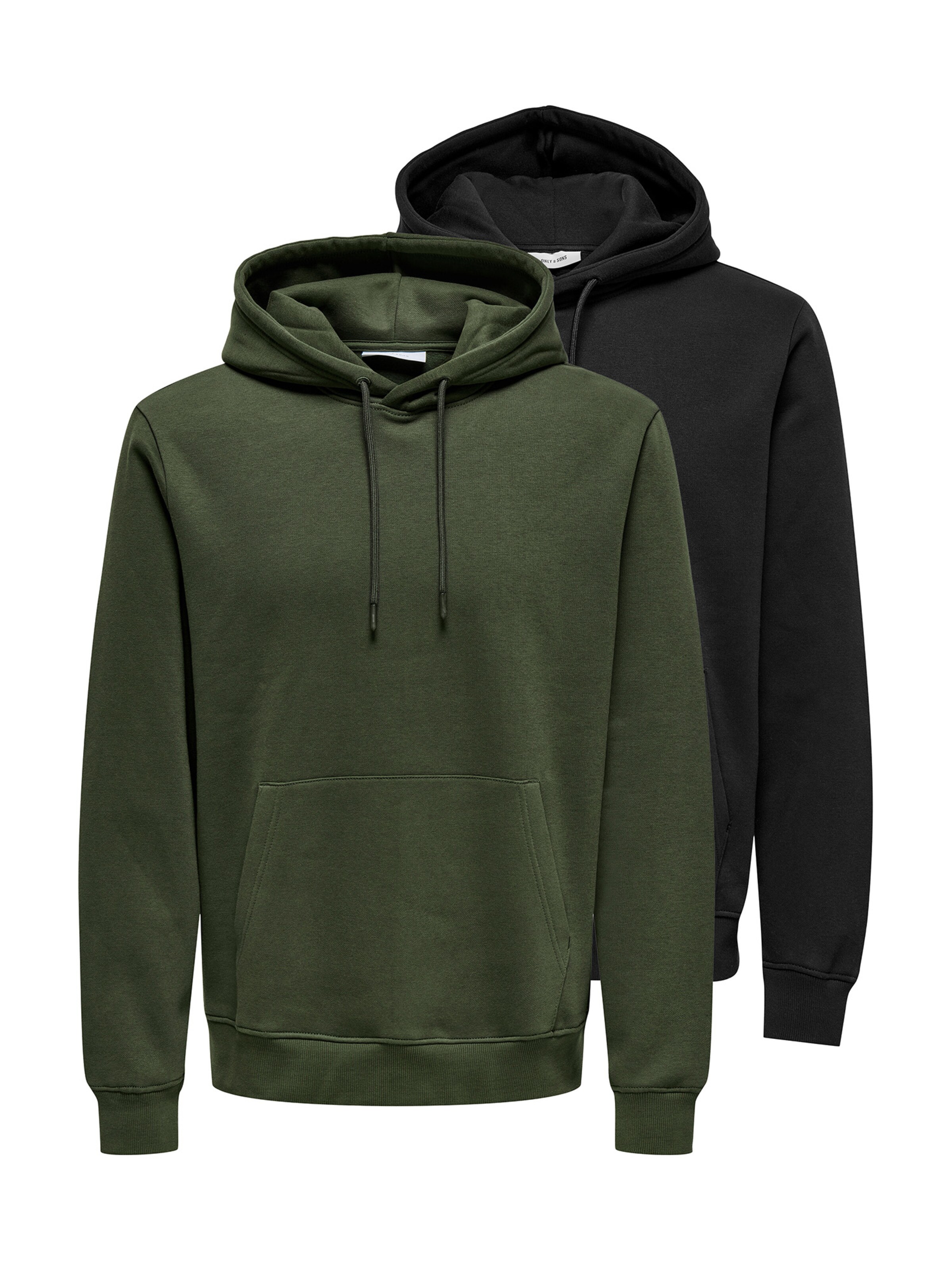 Only & Sons Sweatshirt 'Connor' in Green: front