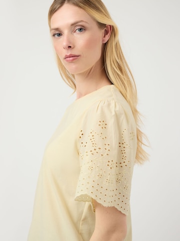 YAS - Camiseta 'YASLex' en beige