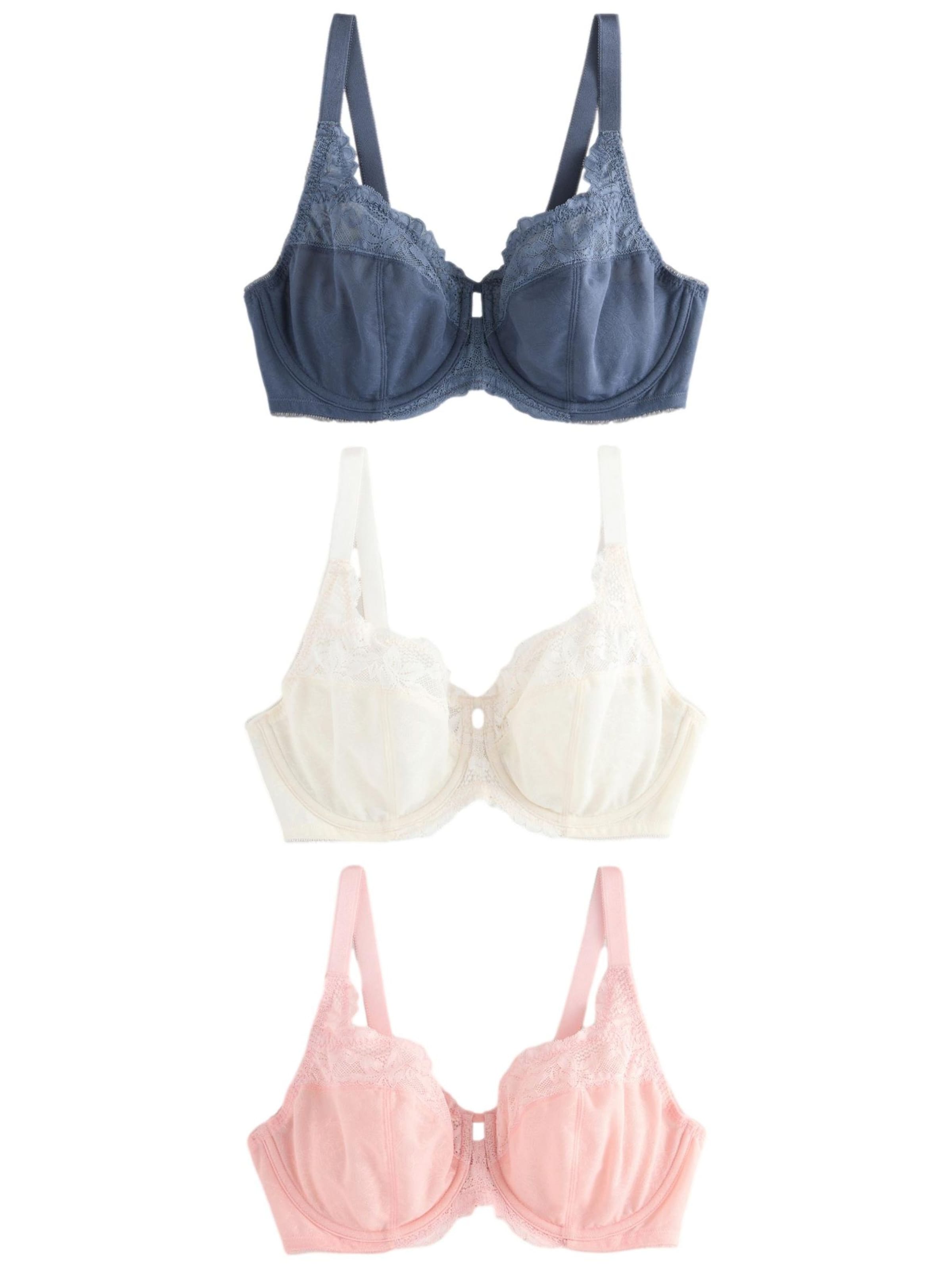 Next Tričkové Podprsenka - Modrá: predná strana