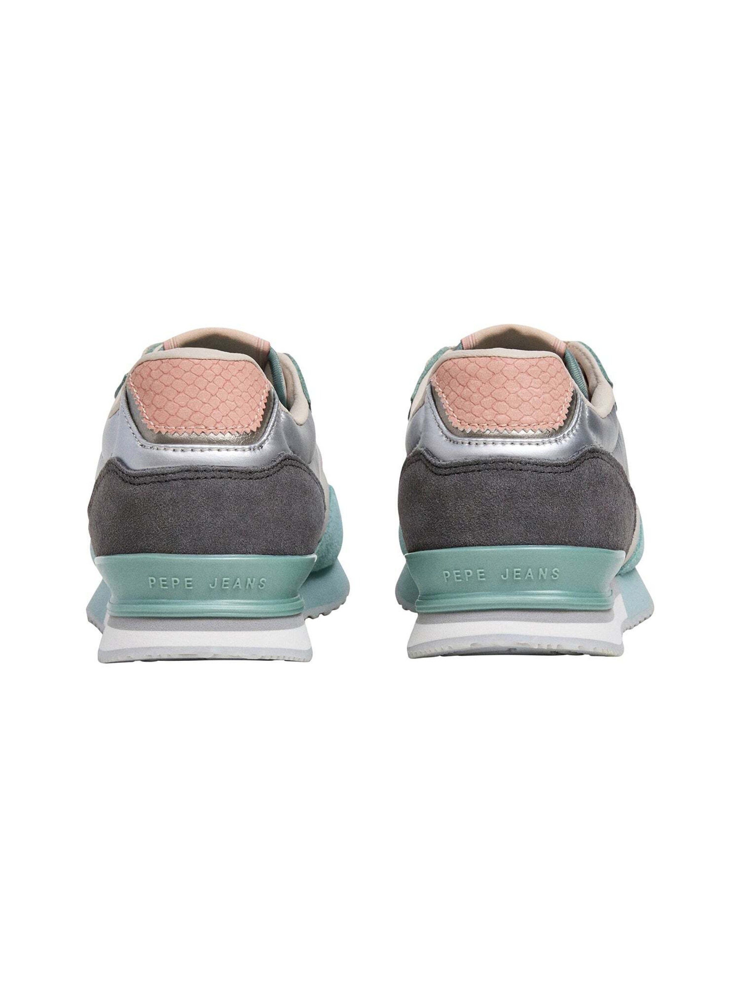 Pepe Jeans Platform trainers 'LONDON SEA' in Green