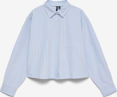 VERO MODA Bluza 'VMARIA' veličine XS u svijetloplava / tamo siva / bijela, Pregled proizvoda