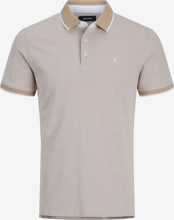 JACK & JONES Poloshirt 'JJEPaulos' in Beige: Vorderseite