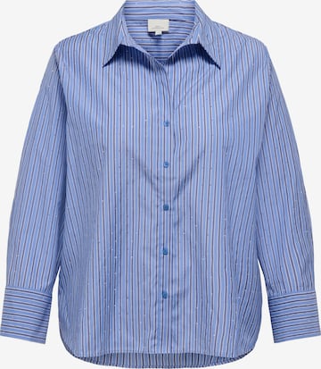 ONLY Carmakoma Pusero 'CAROregon' värissä sininen: etupuoli