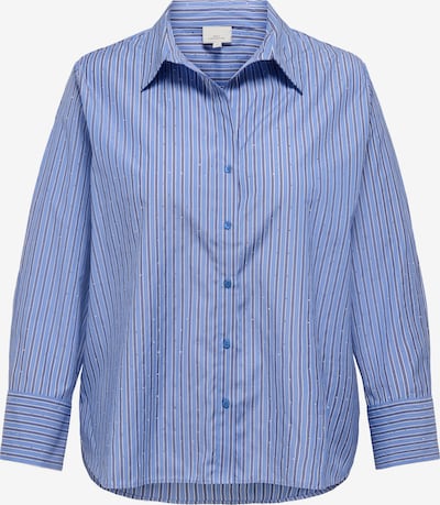 Palaidinė 'CAROregon' iš ONLY Carmakoma, spalva – tamsiai mėlyna jūros spalva / sodri mėlyna („karališka“) / balta, Prekių apžvalga