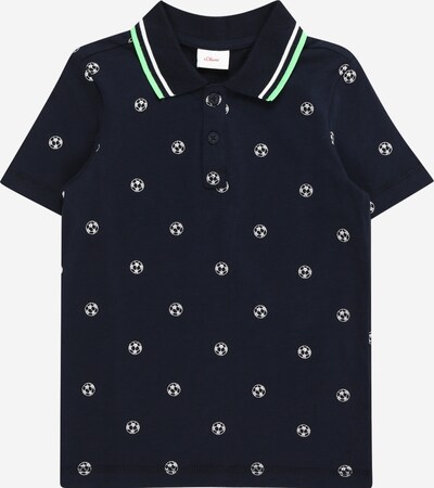 s.Oliver Camisola em navy / lima / offwhite, Vista do produto