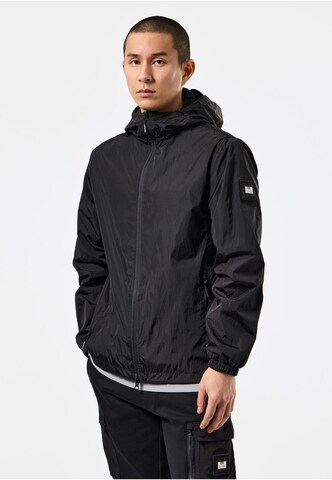 Weekend Offender Übergangsjacke in Schwarz: Vorderseite