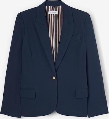Blazer MOTIVI en bleu : devant