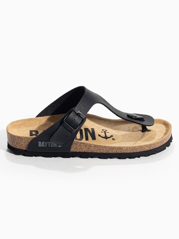 Bayton T-bar sandals 'Mercure' in Black