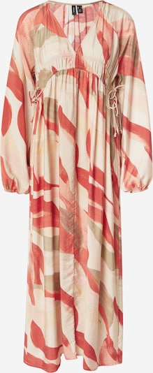 VERO MODA Haljina 'VMTYRA' u sivkasto zelena / breskva / roza / crvena, Pregled proizvoda