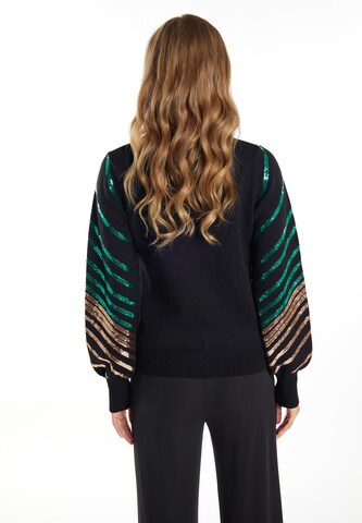 Pull-over 'Ikita' faina en noir