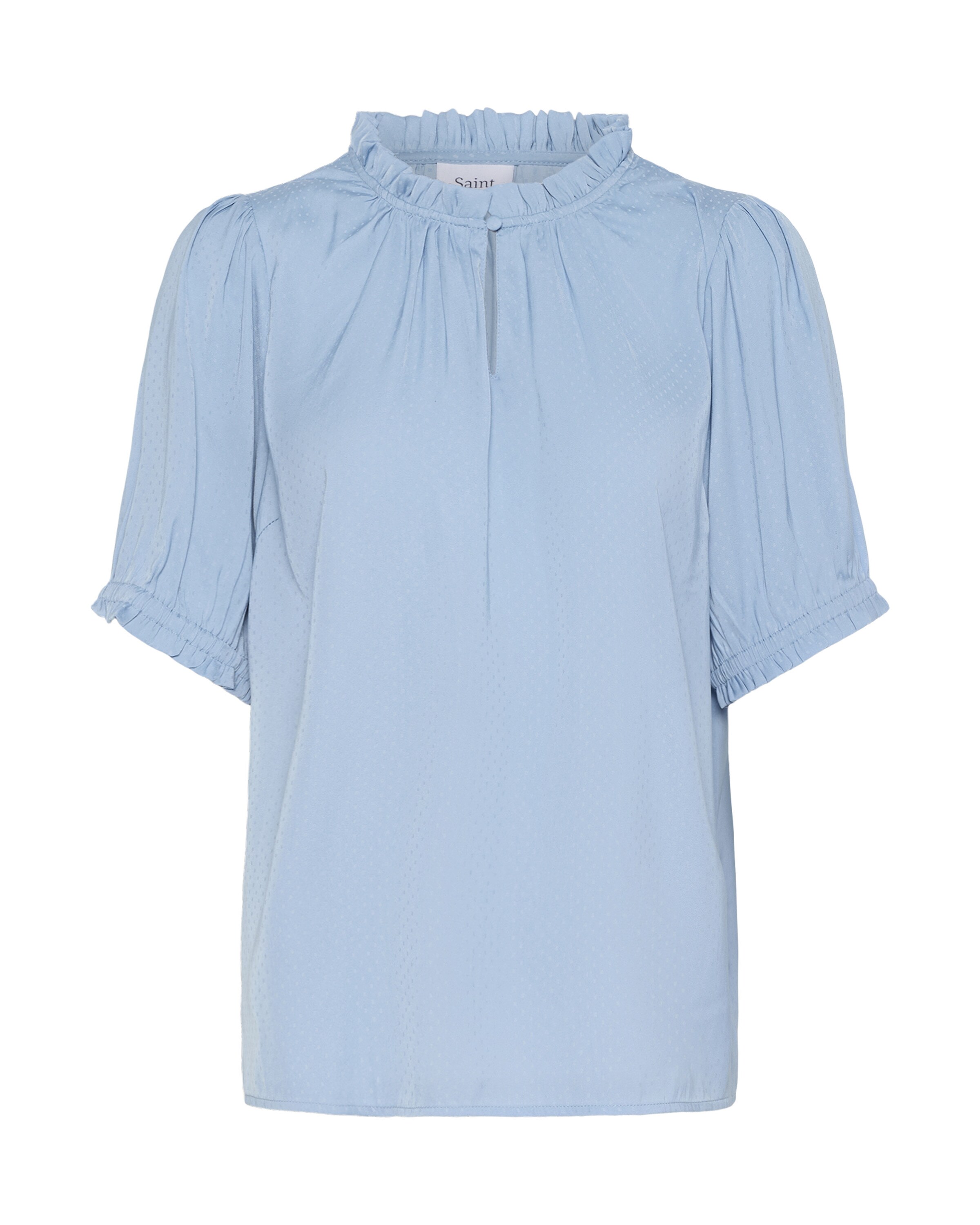 SAINT TROPEZ Bluse 'SZBriana' i blå: forside