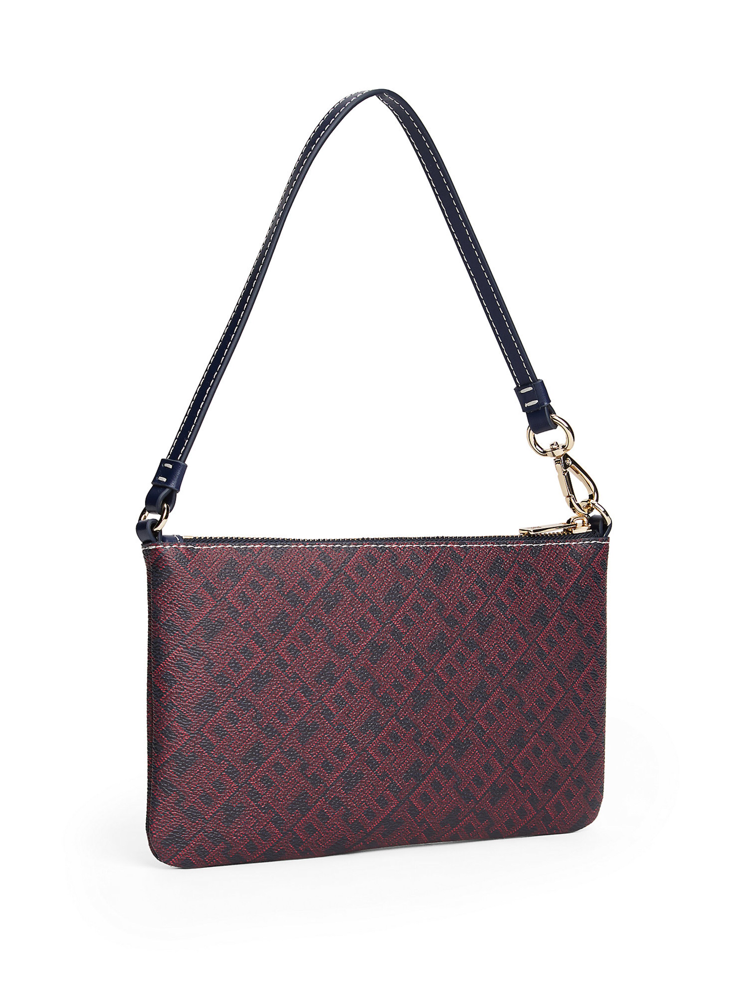TOMMY HILFIGER Schultertasche in Rot