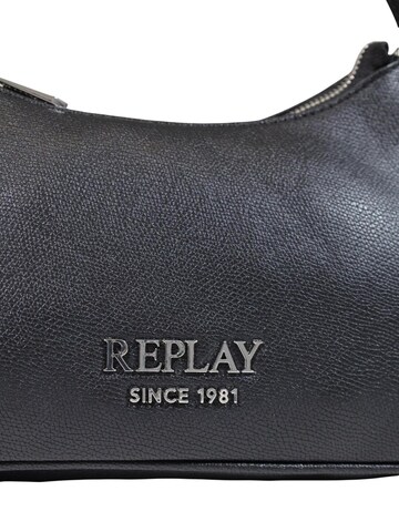 Borsa a spalla 'TEXTURIZED SYNTHETIC FW01A1.000.A7243S' di REPLAY in nero