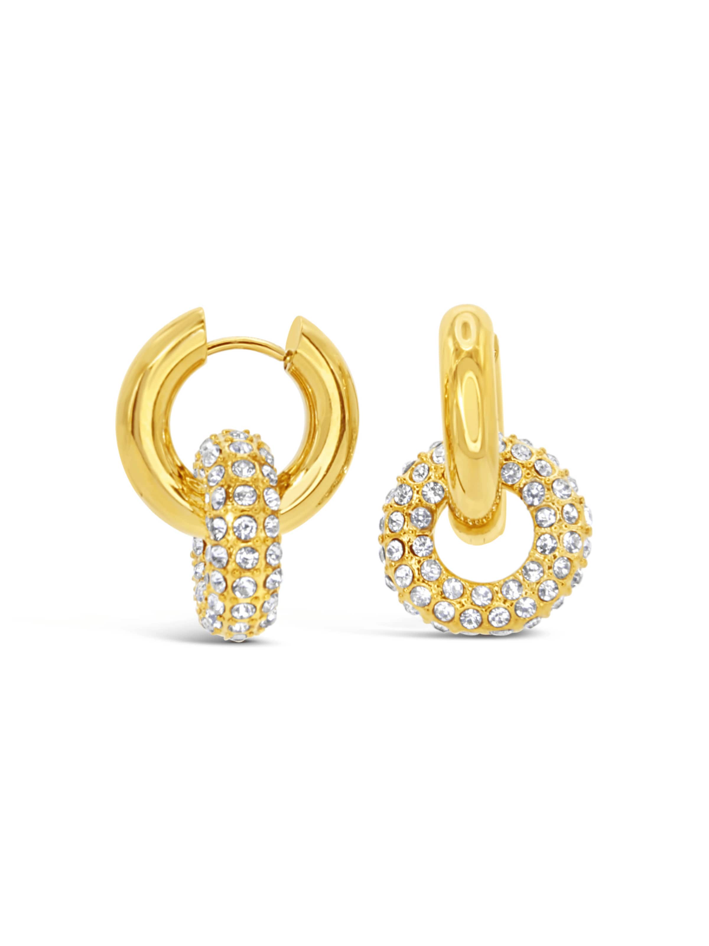 ARS-ARGENTI Earrings 'IT´S COCKTAIL TIME' in Gold: front