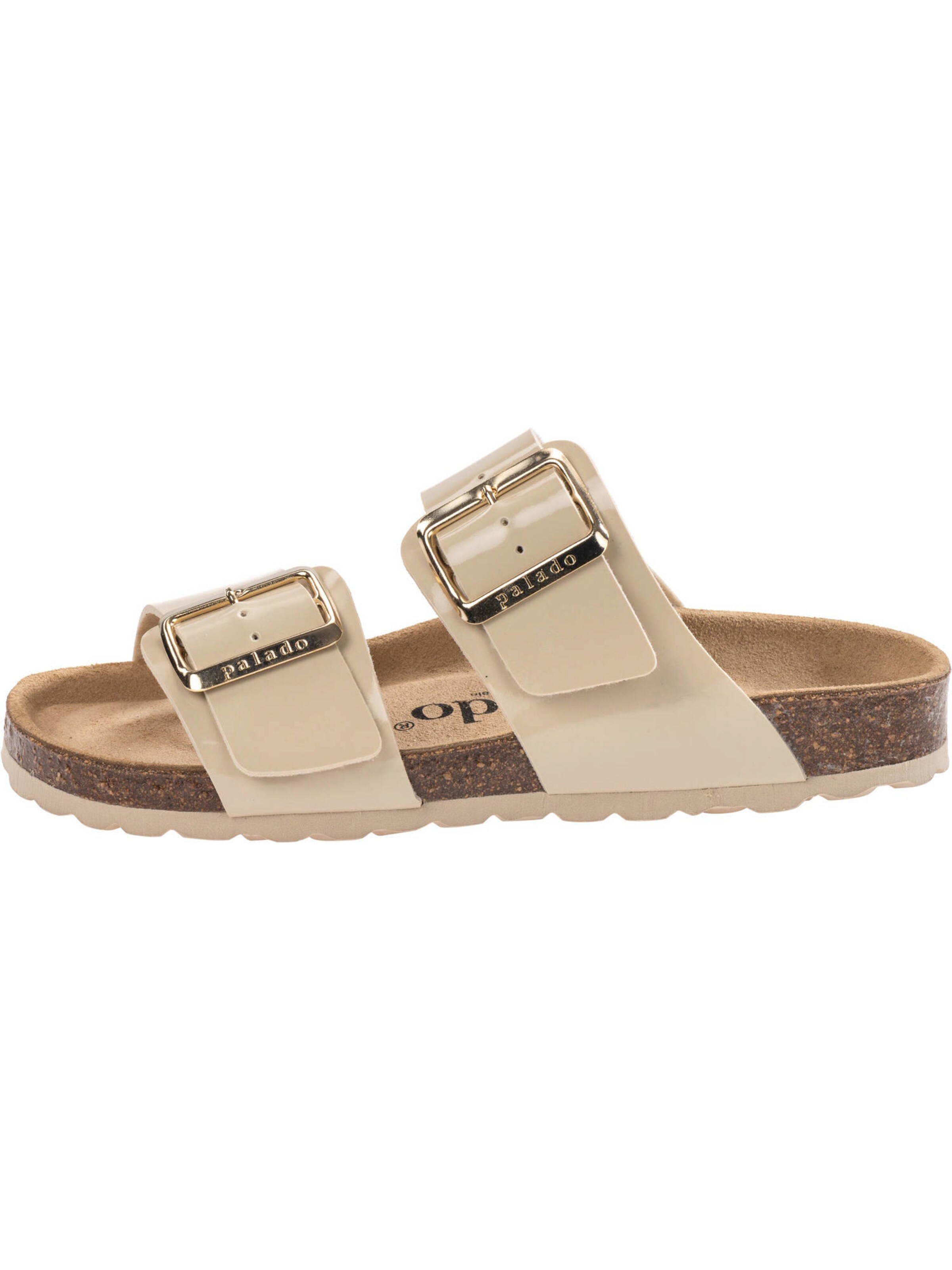 Palado Pantofle 'Samos EGS' – béžová: přední strana