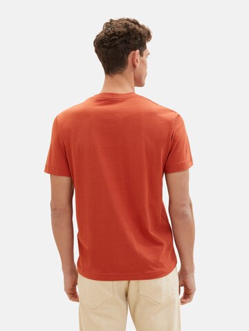 TOM TAILOR T-Shirt in Rot