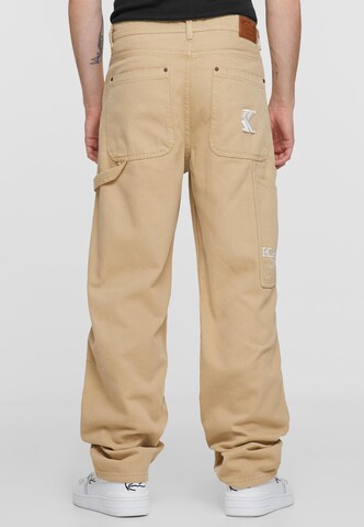 Loosefit Jeans di Karl Kani in beige