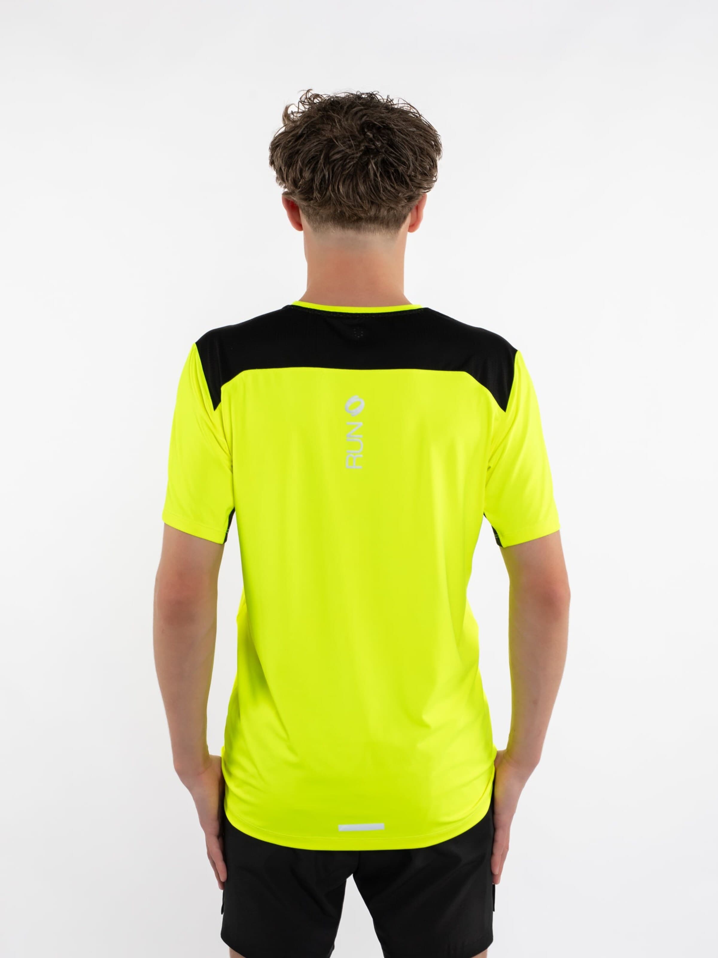 mymotus Functioneel shirt 'mymotus® men, neon yellow, RM21' in Geel