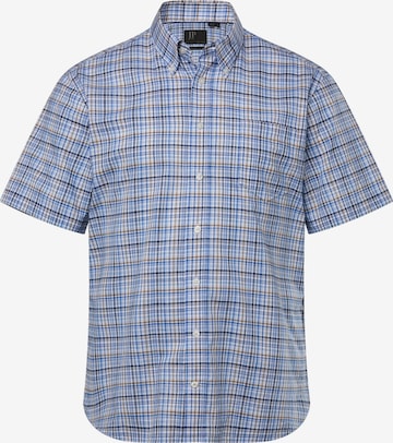 JP1880 Regular fit Button Up Shirt in Blue: front