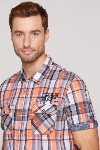 Coupe regular Chemise CAMP DAVID en orange