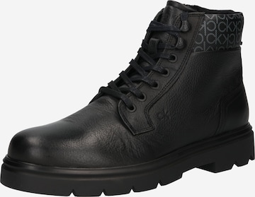 Calvin Klein Lace-Up Boots in : front