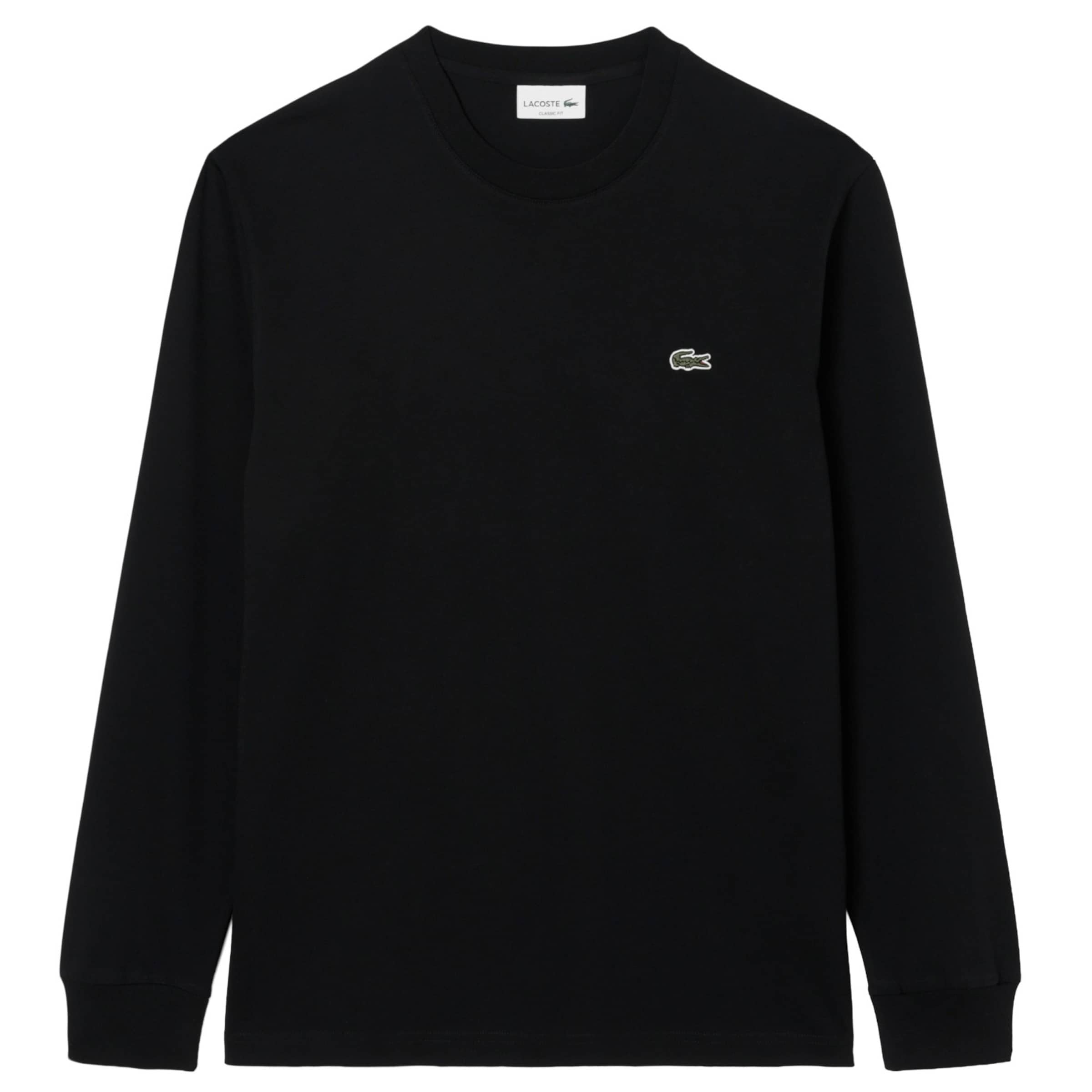 LACOSTE Bluser & t-shirts i sort: forside