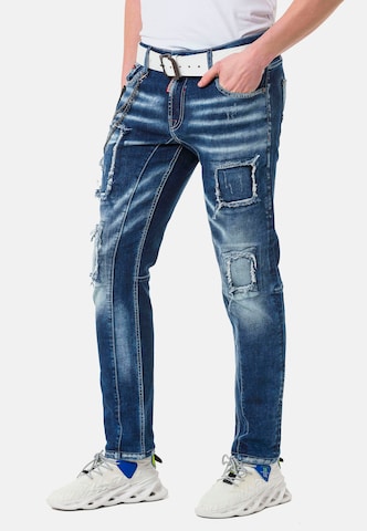 CIPO & BAXX Regular Jeans in Blauw