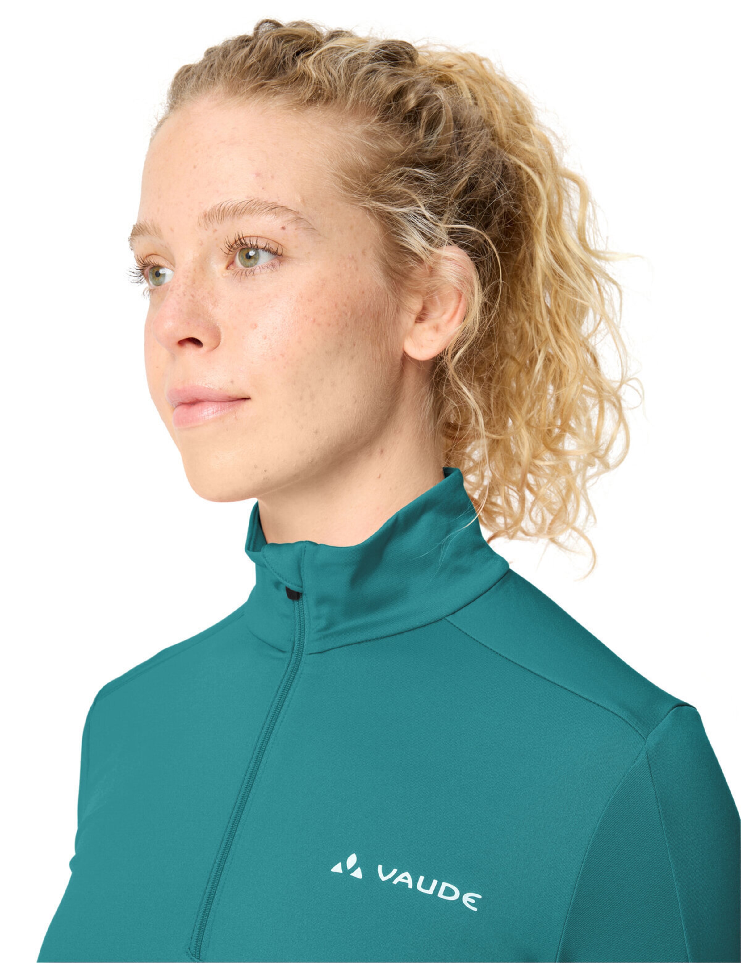 VAUDE Sports sweater 'Livigno' in Blue