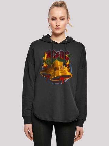 F4NT4STIC Sweatshirt 'ACDC' in Grey: front