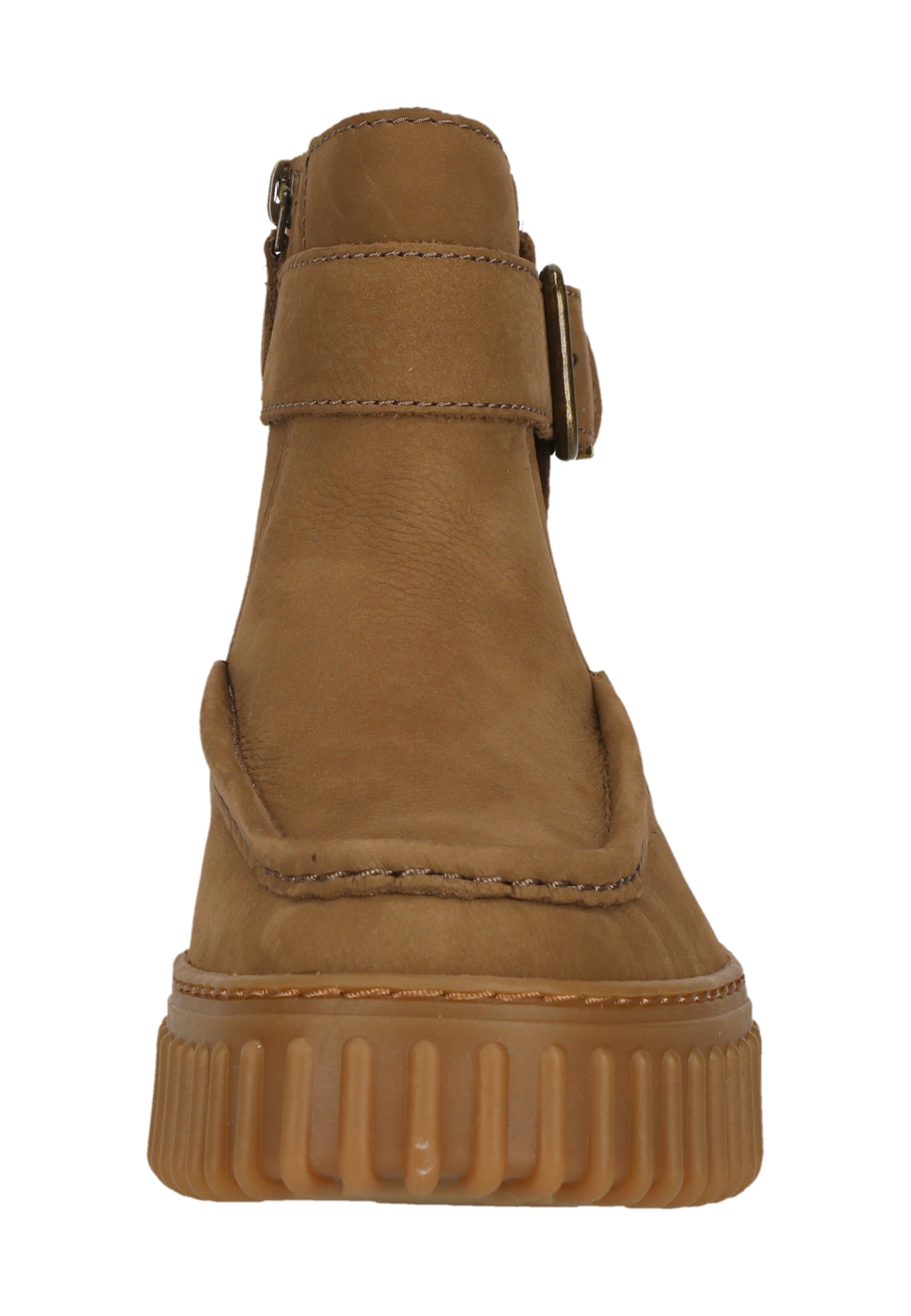 CLARKS Booties 'Torhill Buckle' in Brown