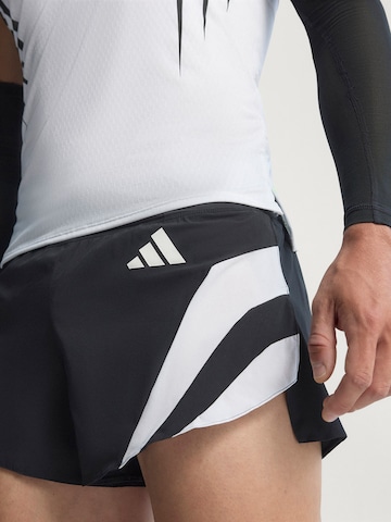 Regular Pantalon de sport 'ADIZERO' ADIDAS PERFORMANCE en noir