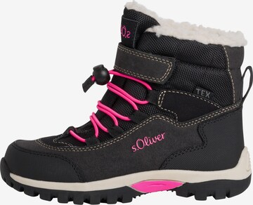 s.Oliver Snow Boots in Black