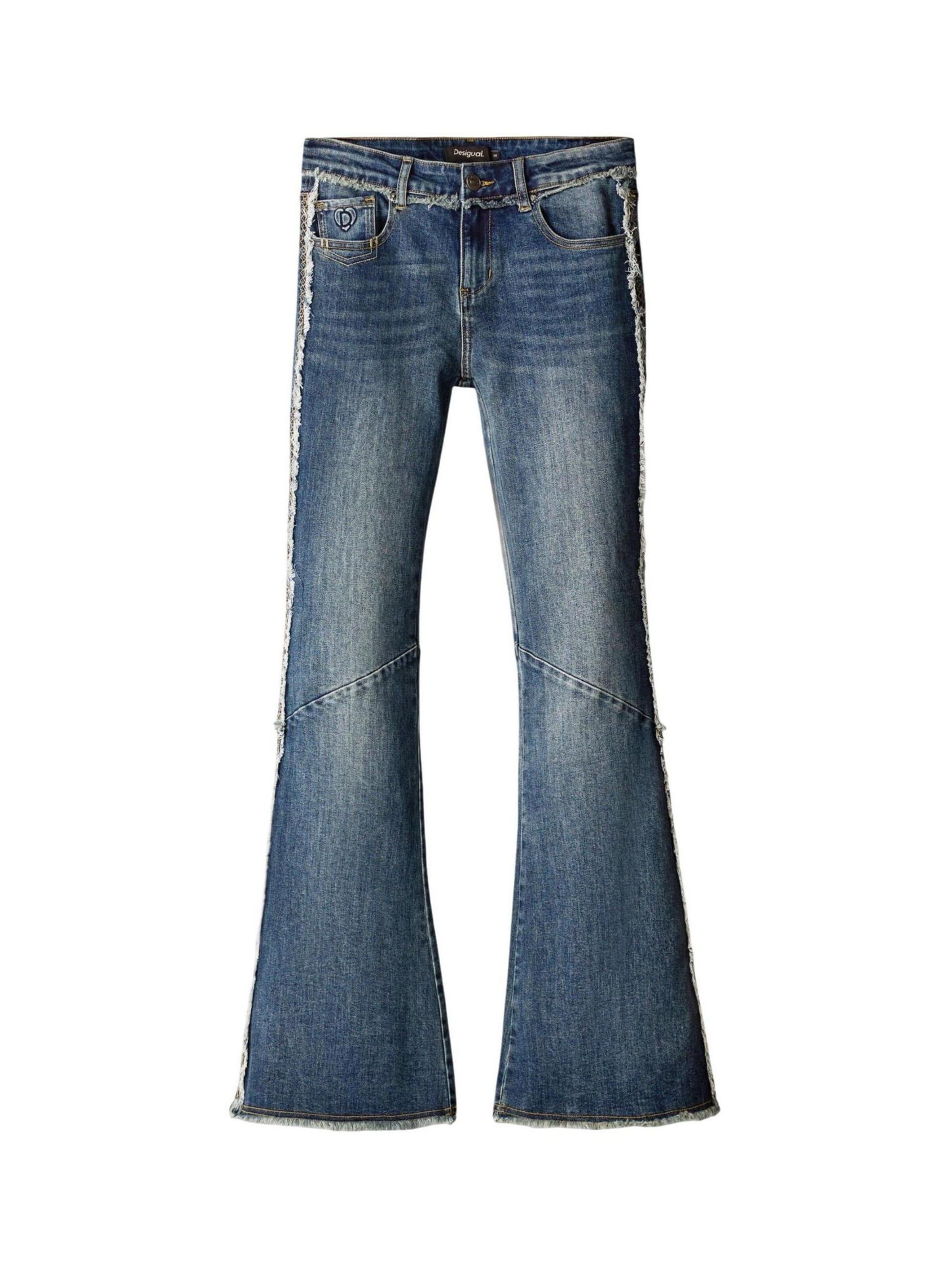 Desigual - Bootcut Vaquero 'DUOL 26SWDD09' en azul: frente