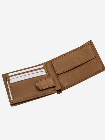 NEGOTIA Leather Wallet 'Folden' in Brown