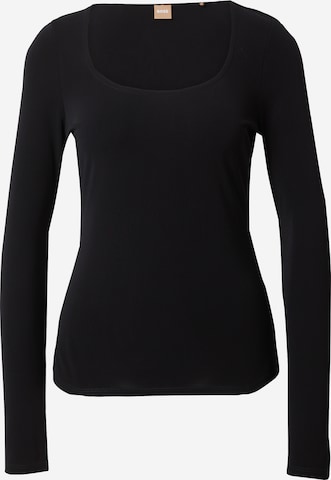 BOSS Shirt 'Etacha' in Black: front
