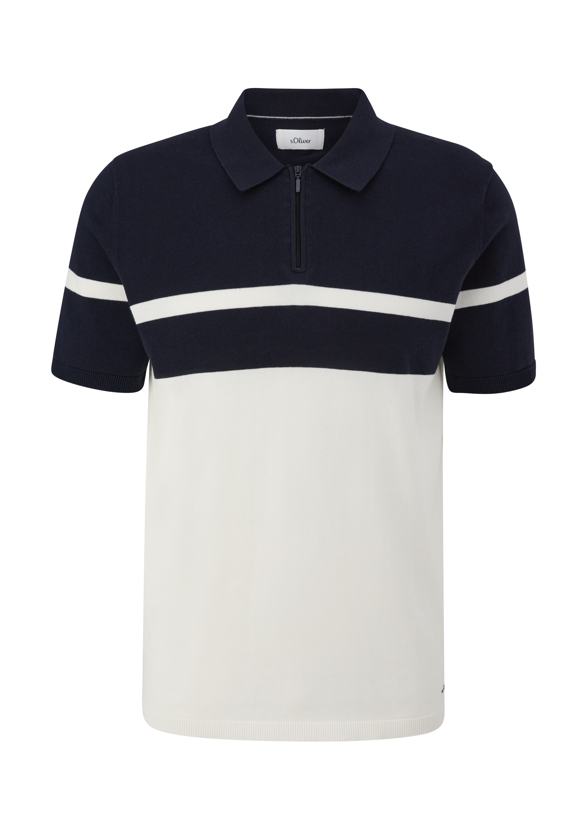 s.Oliver BLACK LABEL Shirt in Blauw: voorkant