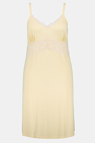 Ulla Popken Negligee in Yellow: front