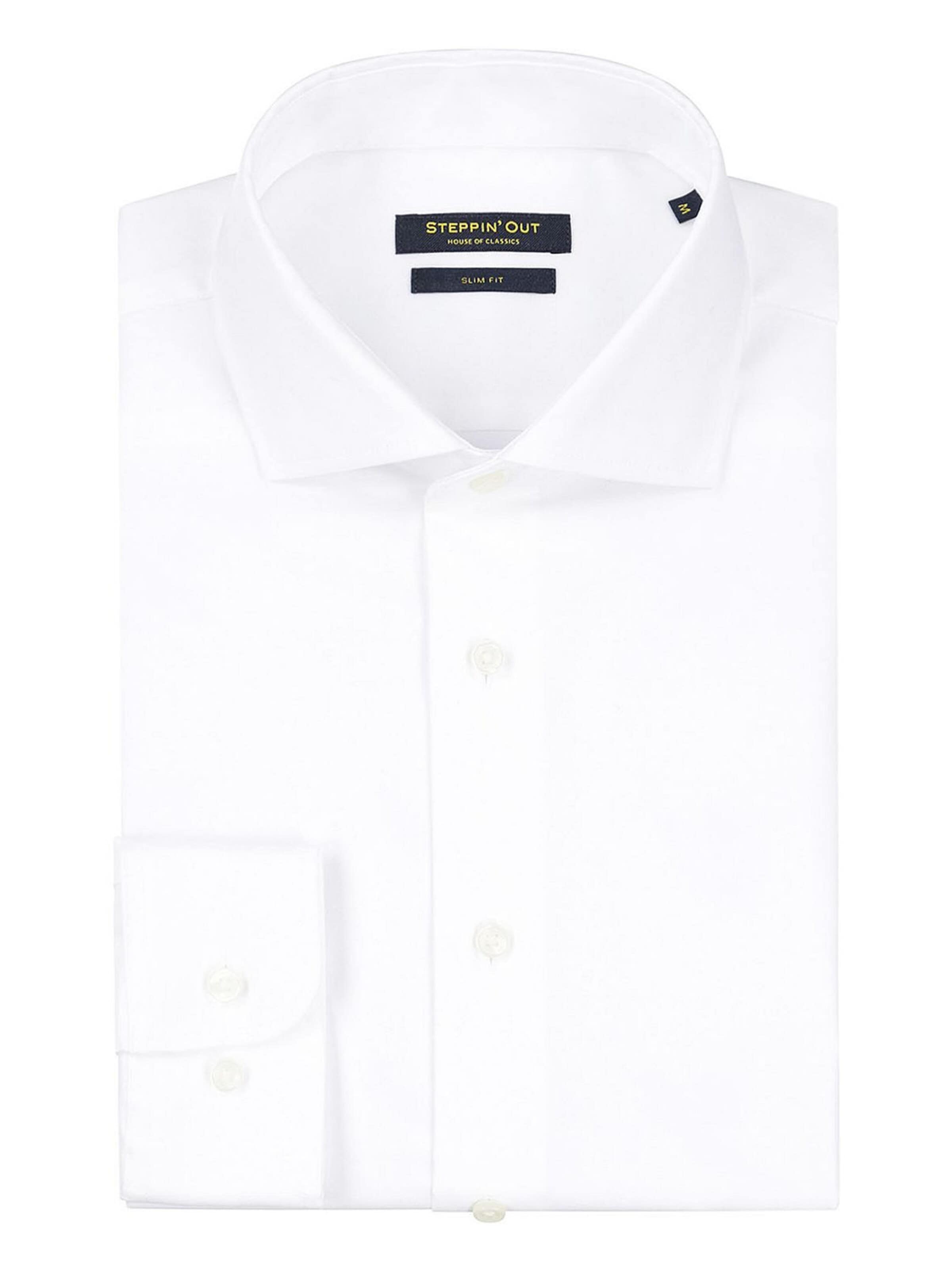 Coupe slim Chemise Steppin' out en blanc