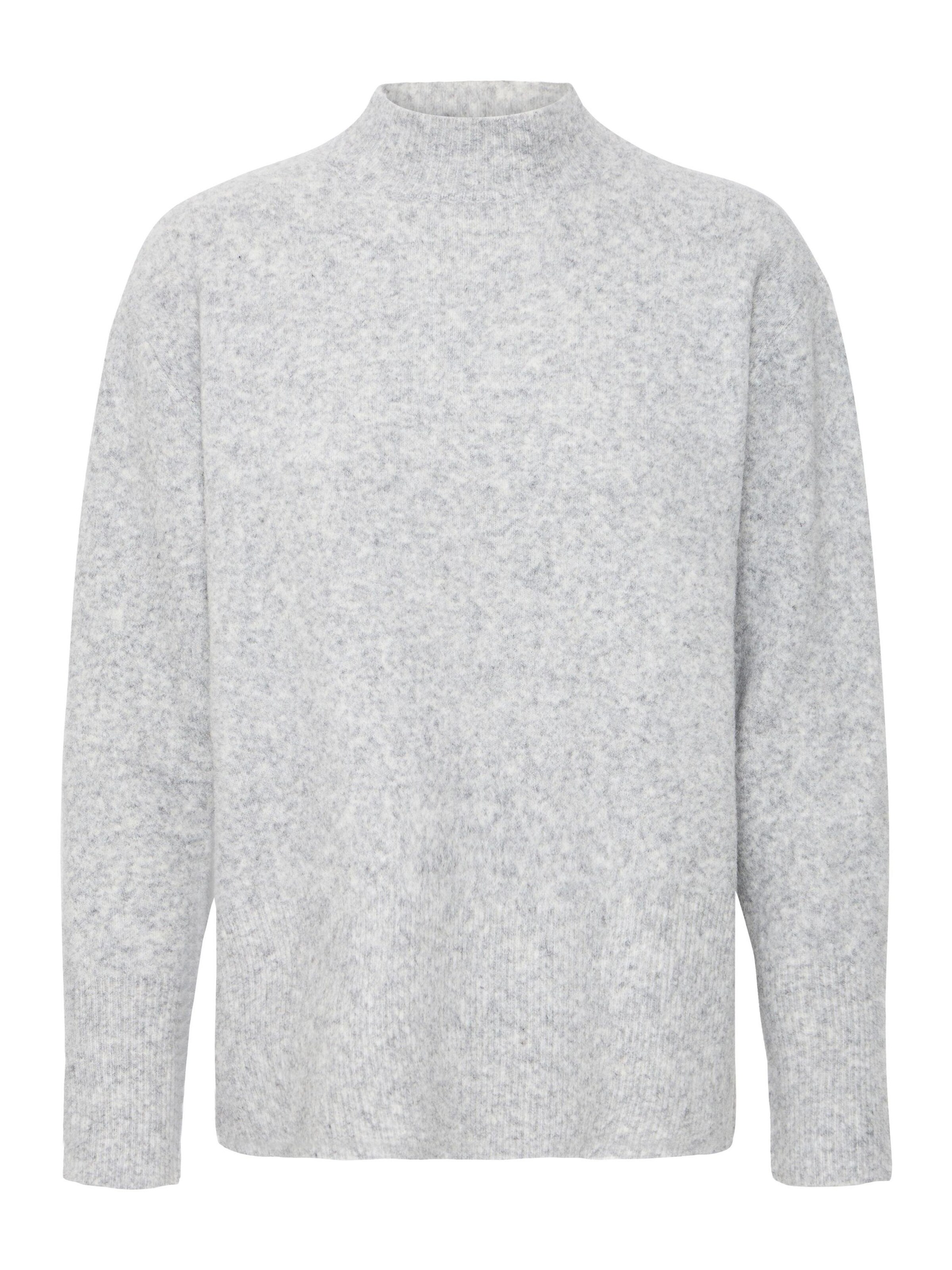 Pull-over 'Astra' PULZ Jeans en gris : devant