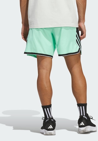 ADIDAS PERFORMANCE - Loosefit Calças de desporto 'Crazy Lite' em verde