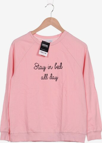 even&odd Sweatshirt & Zip-Up Hoodie in M in Pink: front