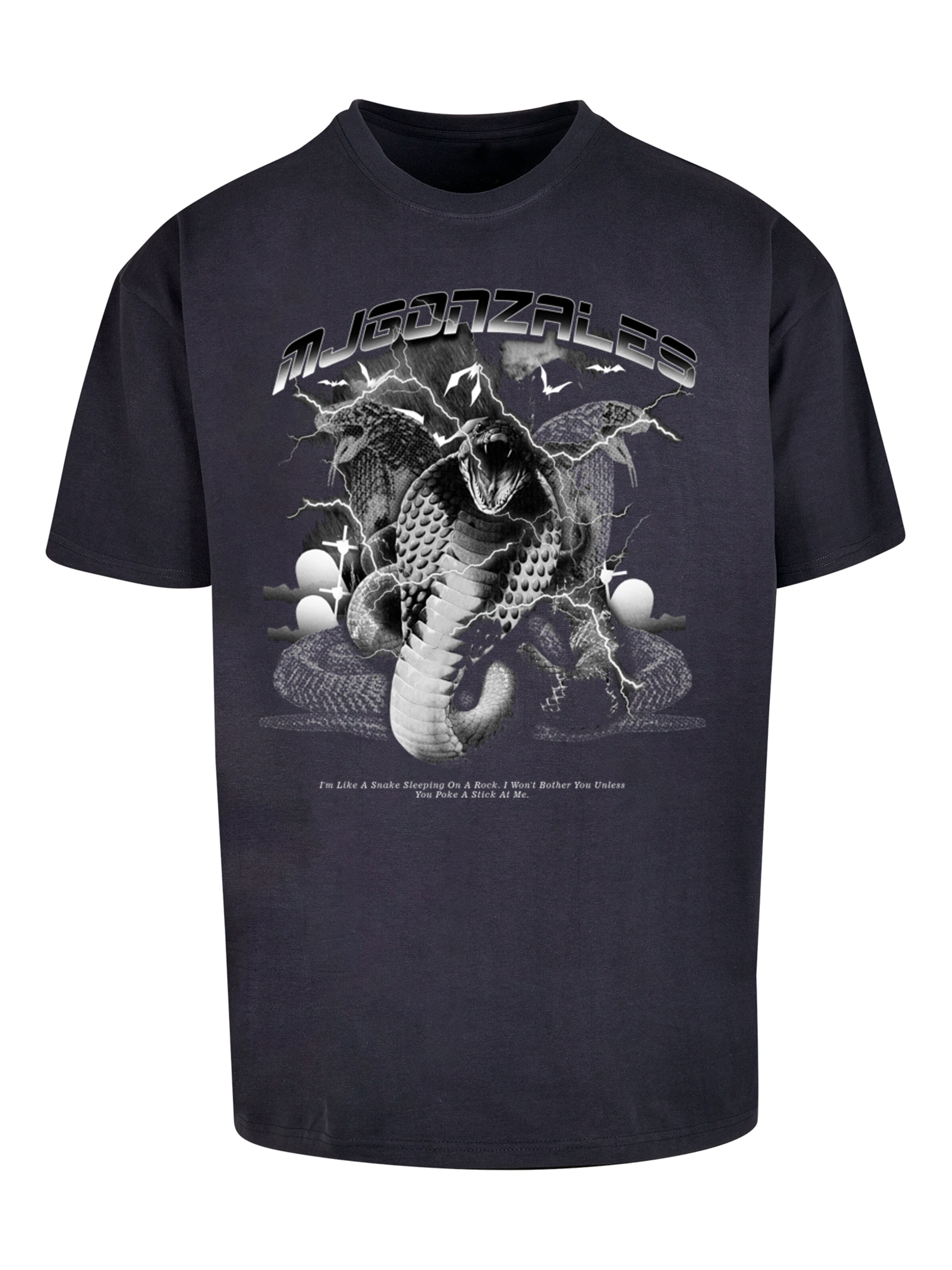 MJ Gonzales Shirt 'Toxic V.1' in Blue: front