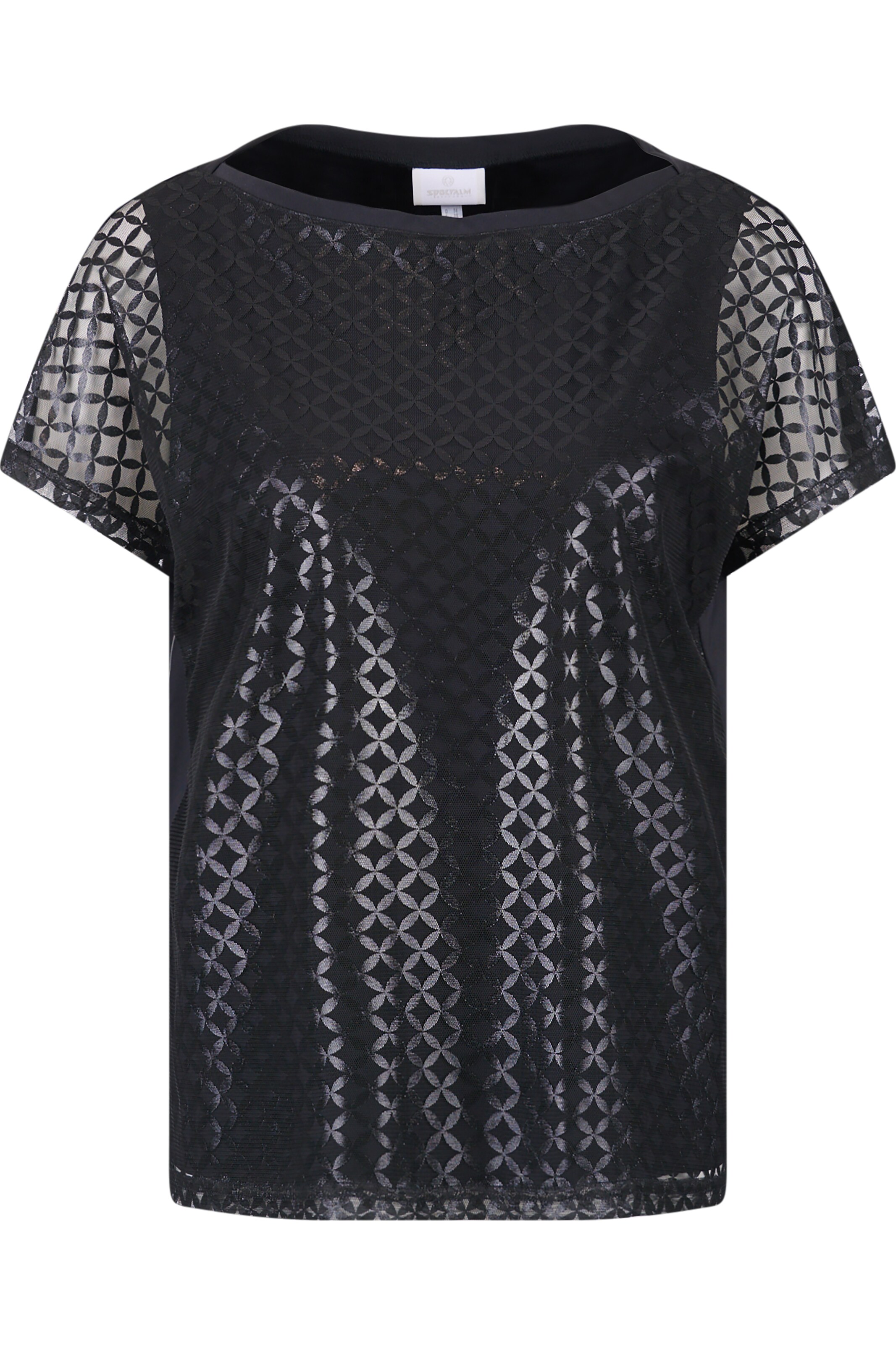 Sportalm Kitzbühel Bluse in Schwarz: Vorderseite