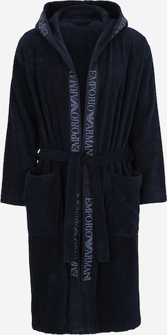 Emporio Armani Pitkä kylpytakki värissä sininen: etupuoli