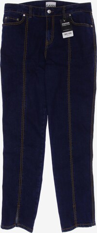 GANNI Jeans in 31 in Blue: front